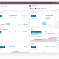 Odoo Accounting - 最快速高效的會計系統 隨時、隨地、隨手掌握帳目數據