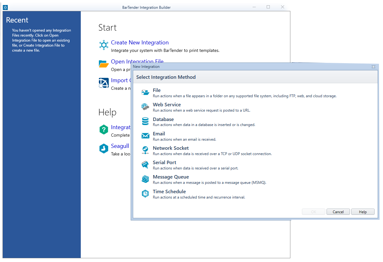 starter easy label design