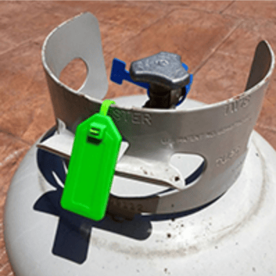 UHF RFID 束帶型標籤管控瓦斯鋼瓶