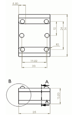 RS450M UHF RFID Tag Size